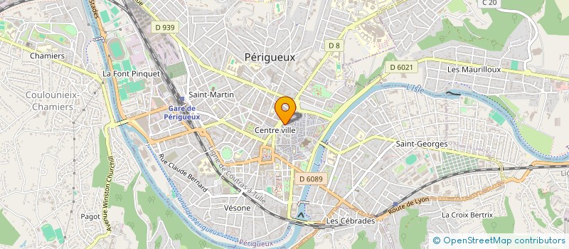 localisation de l'entreprise MADAME HENRIETTE MOUNEY à PERIGUEUX