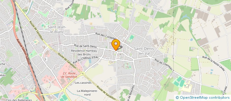 localisation de l'entreprise MADAME HENRIETTE MOUSSOUNDA BOUNDZANGA à SAINT-DENIS-EN-VAL