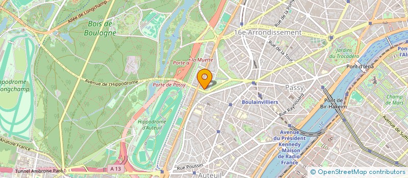 localisation de l'entreprise MADAME HENRIETTE NIVARD  PARIS