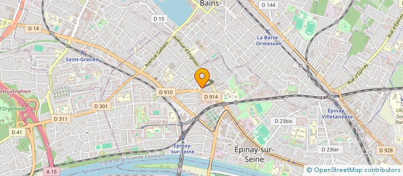 localisation de l'entreprise MADAME HENRIETTE NKUBU à EPINAY-SUR-SEINE