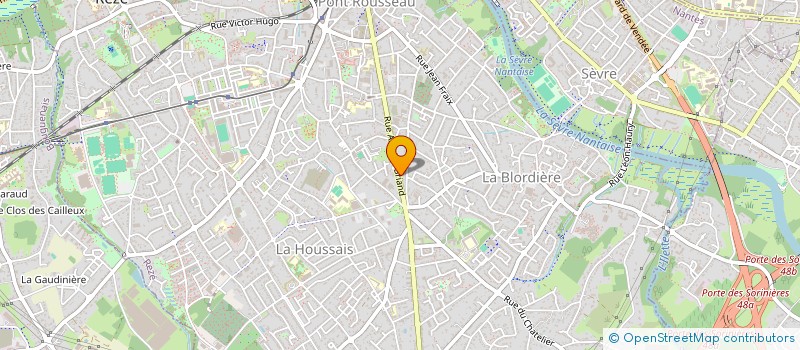 localisation de l'entreprise MADAME HENRIETTE ORIEUX  REZE