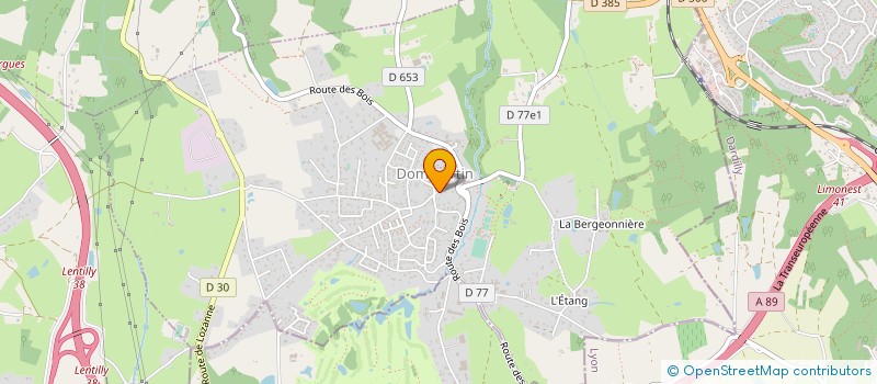 localisation de l'entreprise MADAME HENRIETTE PESLIN à BELMONT D'AZERGUES