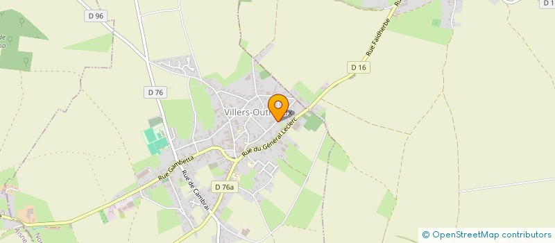 localisation de l'entreprise MADAME HENRIETTE ROBACHE  VILLERS-OUTREAUX