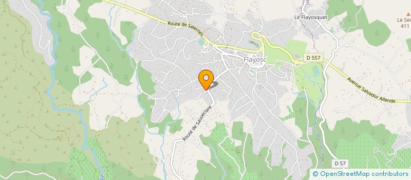 localisation de l'entreprise MADAME HENRIETTE SAUVAIRE à FLAYOSC