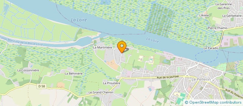 localisation de l'entreprise MADAME HENRIETTE SAVARIAU  LE PELLERIN