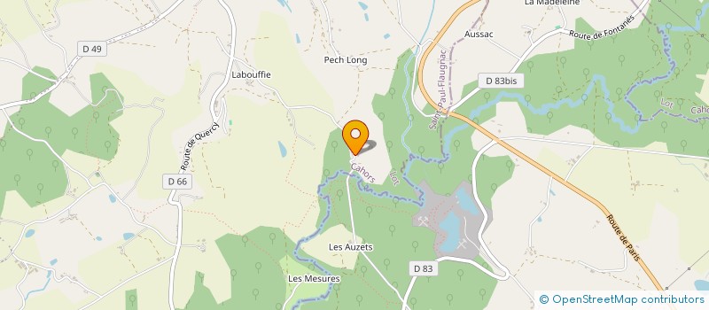 localisation de l'entreprise MADAME HENRIETTE SENAC  CASTELNAU-MONTRATIER