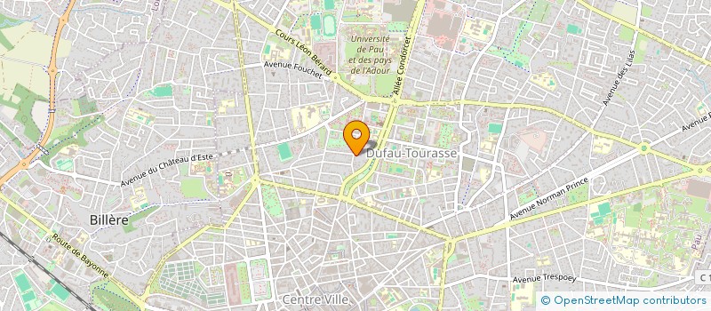 localisation de l'entreprise MADAME HENRIETTE SESTIAA à PAU