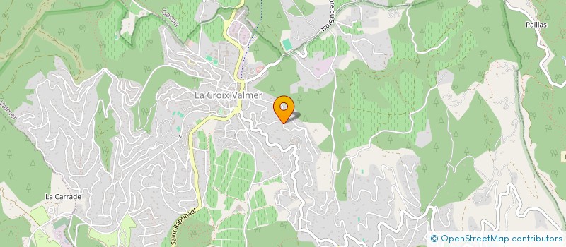 localisation de l'entreprise MADAME HENRIETTE SIERSEMA  LA CROIX-VALMER