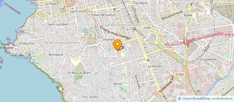 localisation de l'entreprise MADAME HENRIETTE TOURTE à MARSEILLE
