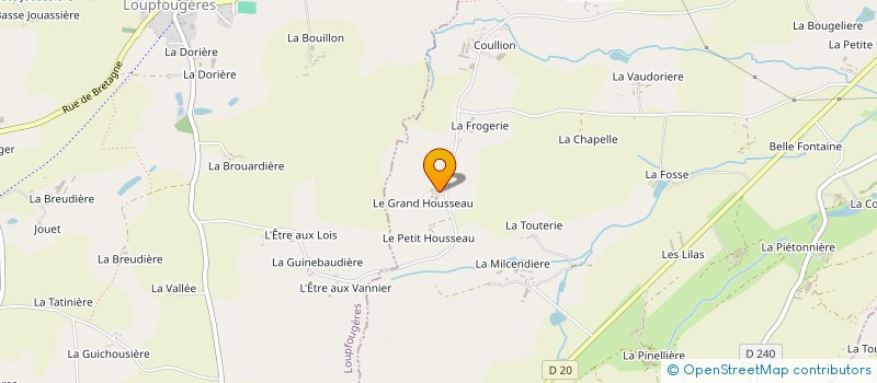 localisation de l'entreprise MADAME HENRIETTE TROUSSIER à VILLAINES-LA-JUHEL
