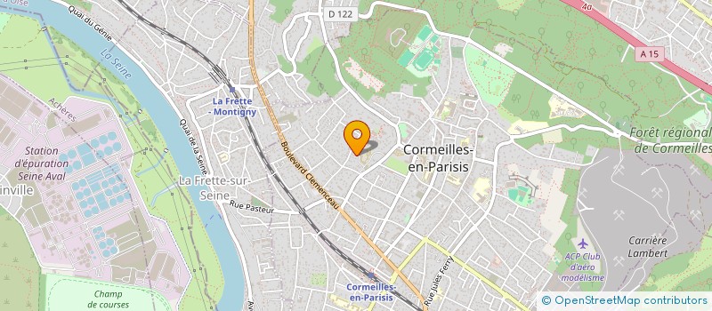 localisation de l'entreprise MADAME HENRIETTE VERMEULEN  CORMEILLES-EN-PARISIS