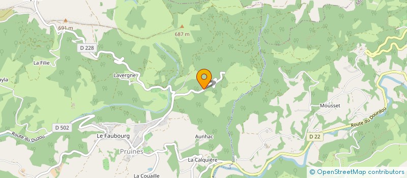 localisation de l'entreprise MADAME HENRIETTE VIARGUES à CONQUES-EN-ROUERGUE
