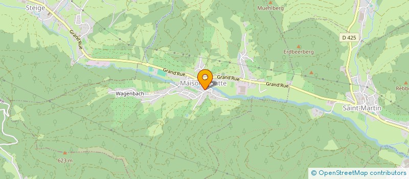 localisation de l'entreprise MADAME HENRIETTE VONDERSCHER  MAISONSGOUTTE