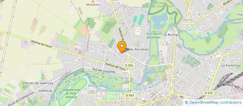 localisation de l'entreprise MADAME HENRIETTE ZEPHIR à CHATEAUROUX