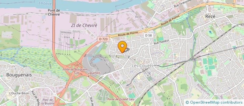 localisation de l'entreprise MADAME HENRYIETA FITSNER à BOUGUENAIS