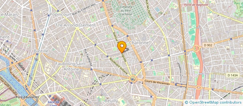 localisation de l'entreprise MADAME HENRYK DZIALONSKI à PARIS