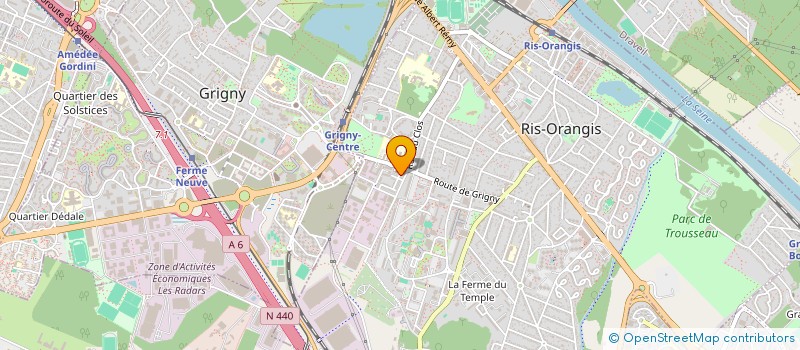 localisation de l'entreprise MADAME HEONNE MONDIRI à RIS-ORANGIS