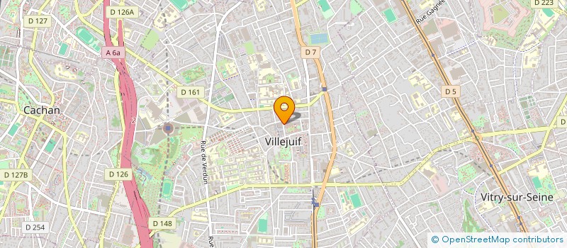 localisation de l'entreprise MADAME HEPHY BALONDO BIBI  VILLEJUIF