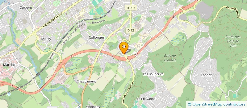 localisation de l'entreprise MADAME HERLANDE MAMISOA à THONON-LES-BAINS