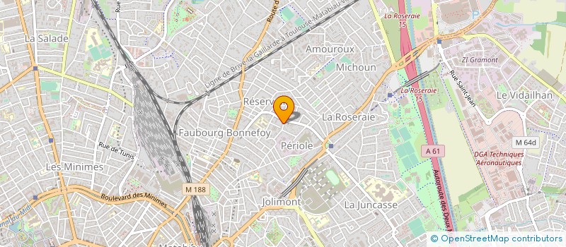localisation de l'entreprise MADAME HERMANCE LATAPIE à TOULOUSE