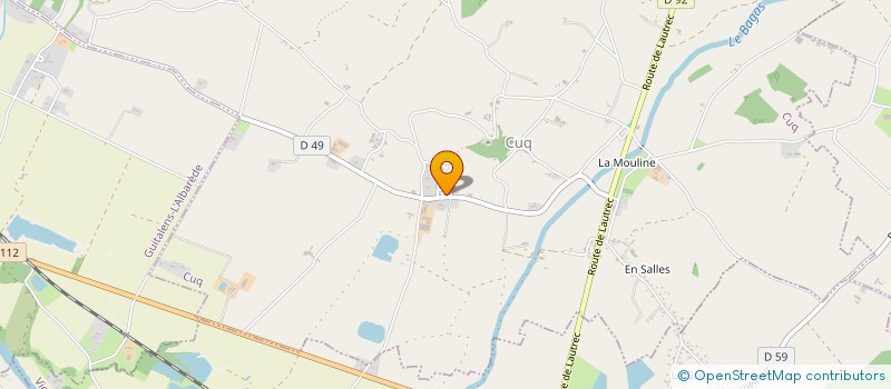 localisation de l'entreprise MADAME HERMINE AURIOL  SEMALENS