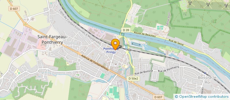 localisation de l'entreprise MADAME HERMINE BIKECK  SAINT-FARGEAU-PONTHIERRY