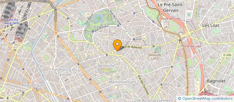 localisation de l'entreprise MADAME HERMINE BOURGADIER  PARIS