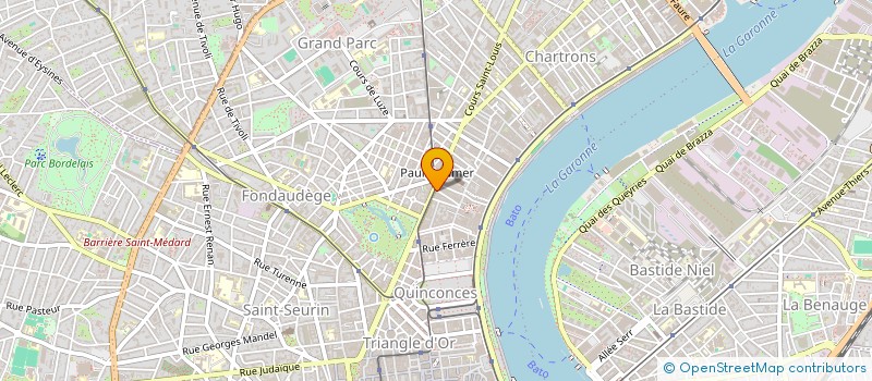 localisation de l'entreprise MADAME HERMINE DESPAX à BORDEAUX