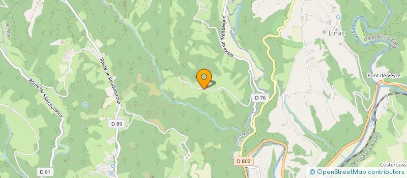 localisation de l'entreprise MADAME HERMINE DROUET  VIAZAC