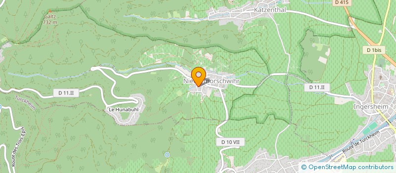 localisation de l'entreprise MADAME HERMINE GIRARDIN  NIEDERMORSCHWIHR