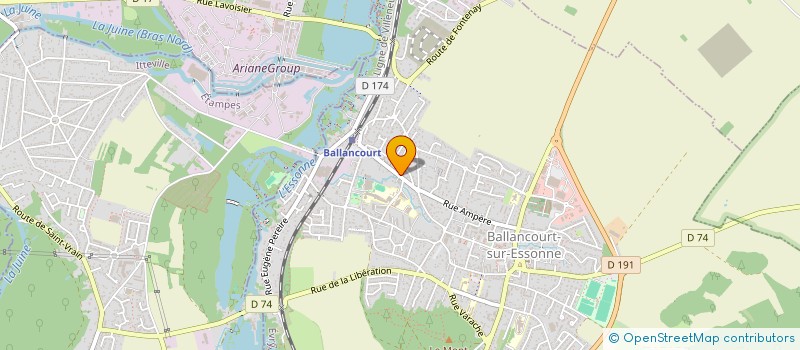 localisation de l'entreprise MADAME HERMINE MATEOSSIAN  BALLANCOURT-SUR-ESSONNE