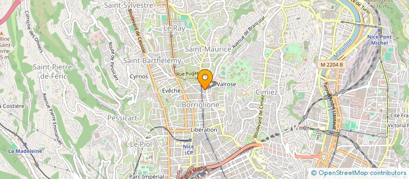 localisation de l'entreprise MADAME HERMINE MINEO à NICE