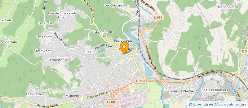 localisation de l'entreprise MADAME HERMINE NGO BATJOM  CHANCELADE