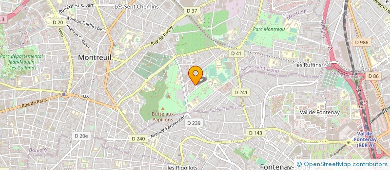 localisation de l'entreprise MADAME HERMINE NGO YOGO à MONTREUIL