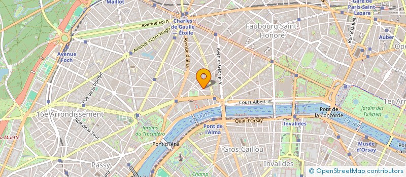 localisation de l'entreprise MADAME HERMINE TALARD  PARIS