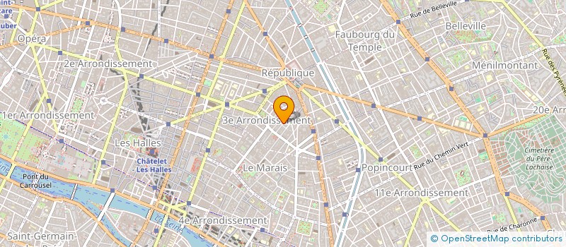 localisation de l'entreprise MADAME HERMINE VIOLOT à PARIS