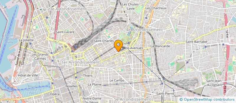 localisation de l'entreprise MADAME HERMINIE LEDEUIL à MARSEILLE