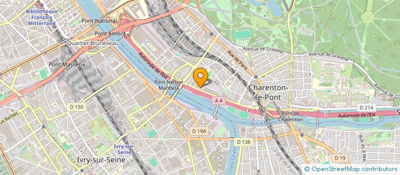 localisation de l'entreprise MADAME HERMIONE BAYOULA-DIAKABANA  CHARENTON-LE-PONT