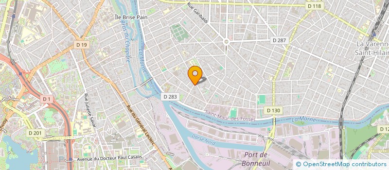 localisation de l'entreprise MADAME HERMIONE CARPENTIER  SAINT-MAUR-DES-FOSSES