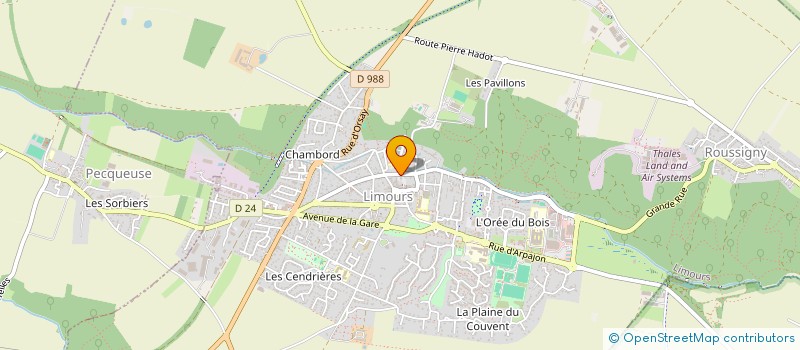 localisation de l'entreprise MADAME HERMIONNE LENIA ZOUMANDJI HYNDA-SO à LIMOURS