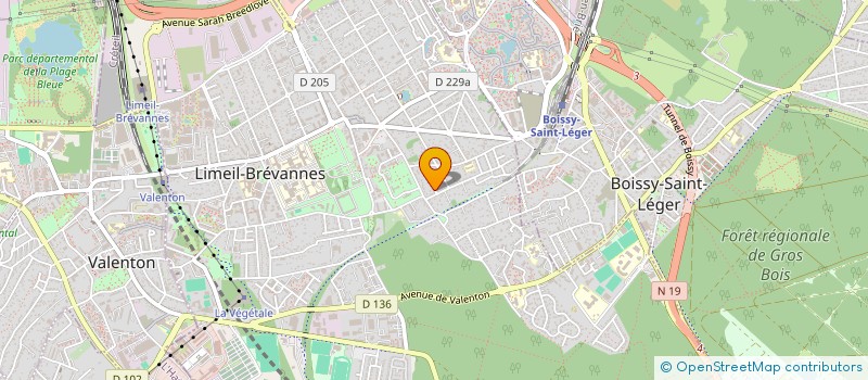 localisation de l'entreprise MADAME HERNADA DA SILVA SOARES  LIMEIL-BREVANNES