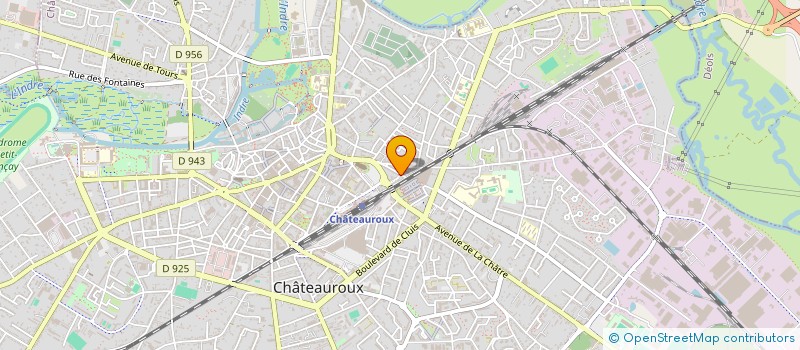 localisation de l'entreprise MADAME HERRAD GUERRIER à CHATEAUROUX