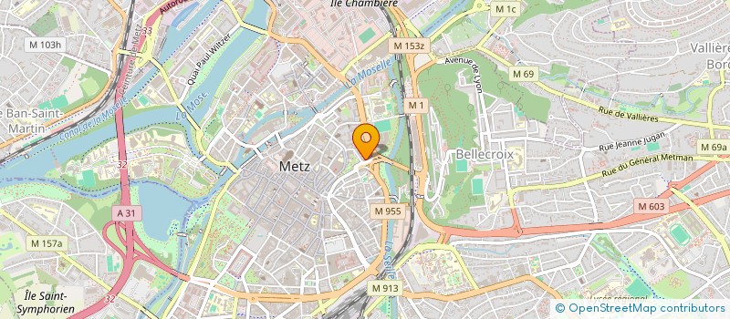 localisation de l'entreprise MADAME HERRADE FOUSSE  METZ