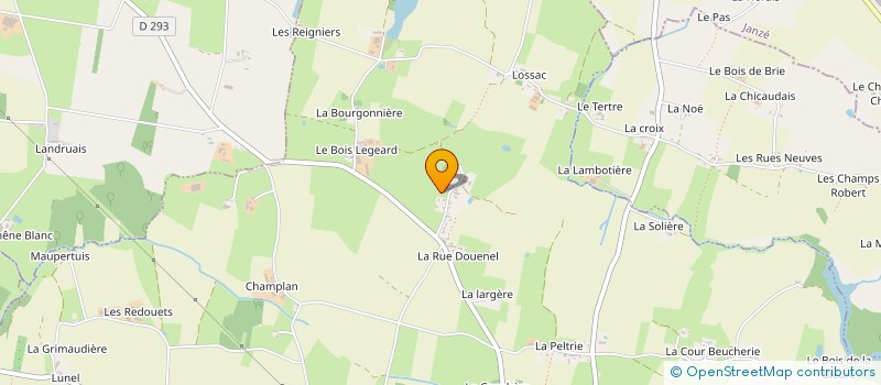 localisation de l'entreprise MADAME HERVELINE GUERIN  TRESBUF