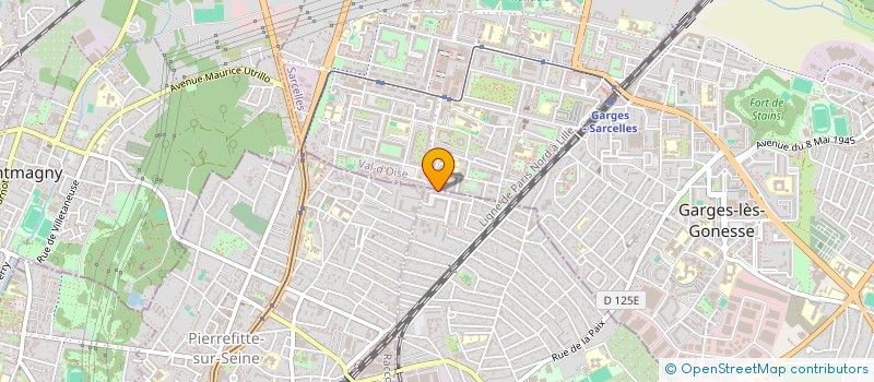 localisation de l'entreprise MADAME HETAN SYLLA  SARCELLES