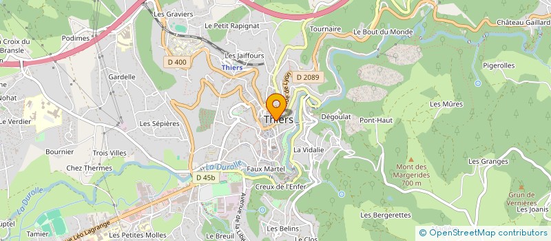 localisation de l'entreprise MADAME HEWIG CAMPION à THIERS