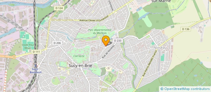 localisation de l'entreprise MADAME HEYSA DA SILVA  SUCY-EN-BRIE