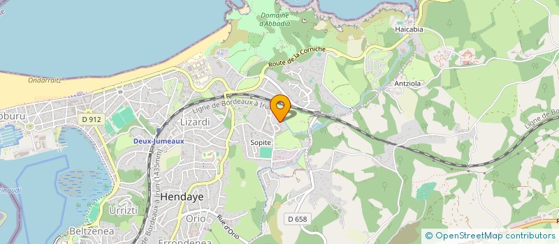 localisation de l'entreprise MADAME HIBA ABO DIEH à HENDAYE