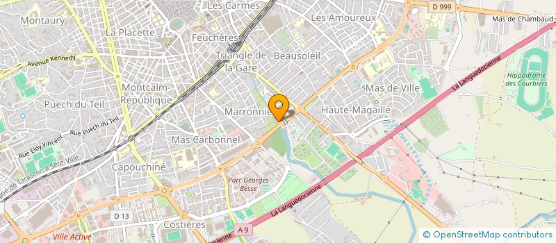 localisation de l'entreprise MADAME HIBA ARMOUCHE  NIMES