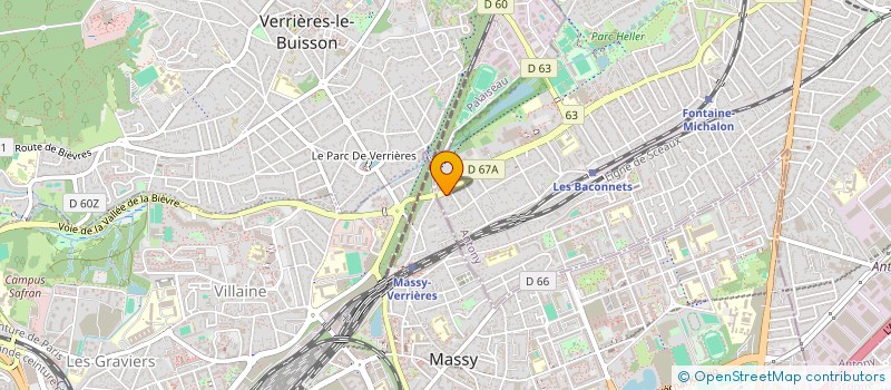 localisation de l'entreprise MADAME HIBA BADRI à ANTONY